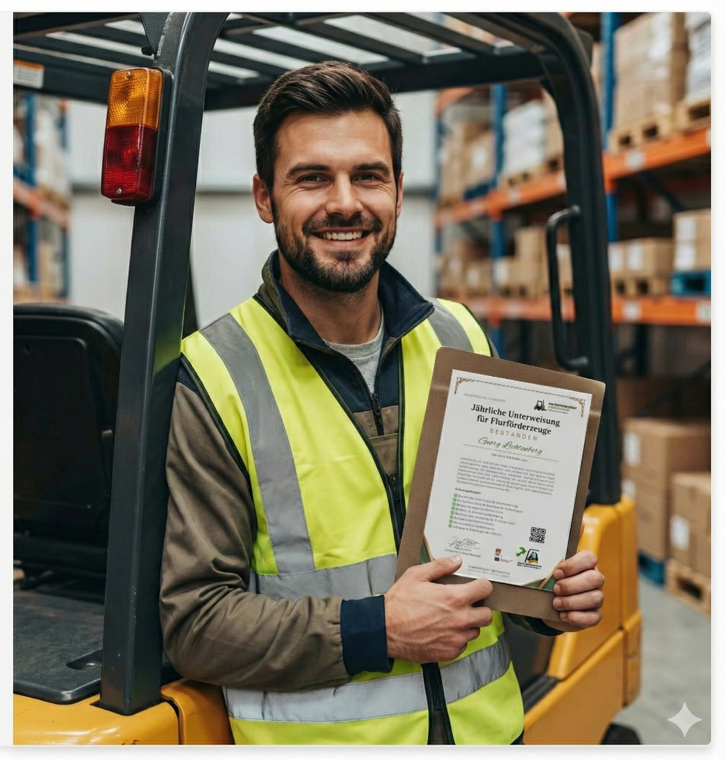 Jährliche Unterweisung Staplerschein (Online)